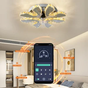 LED Ceiling Fan Lamp  Chandelier