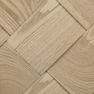 51.2 inch Ash Veneer Solid Wood Handwoven Kitchen Island