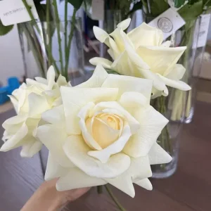 10Pc Moisturizing Rose Real Touch Artificial Flowers